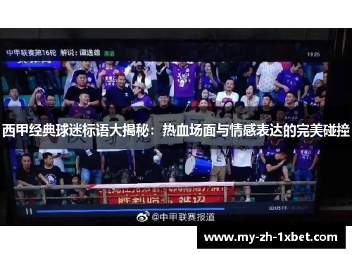 西甲经典球迷标语大揭秘:热血场面与情感表达的完美碰撞 西甲经典球迷标语大揭秘:热血场面与情感表达的完美碰撞